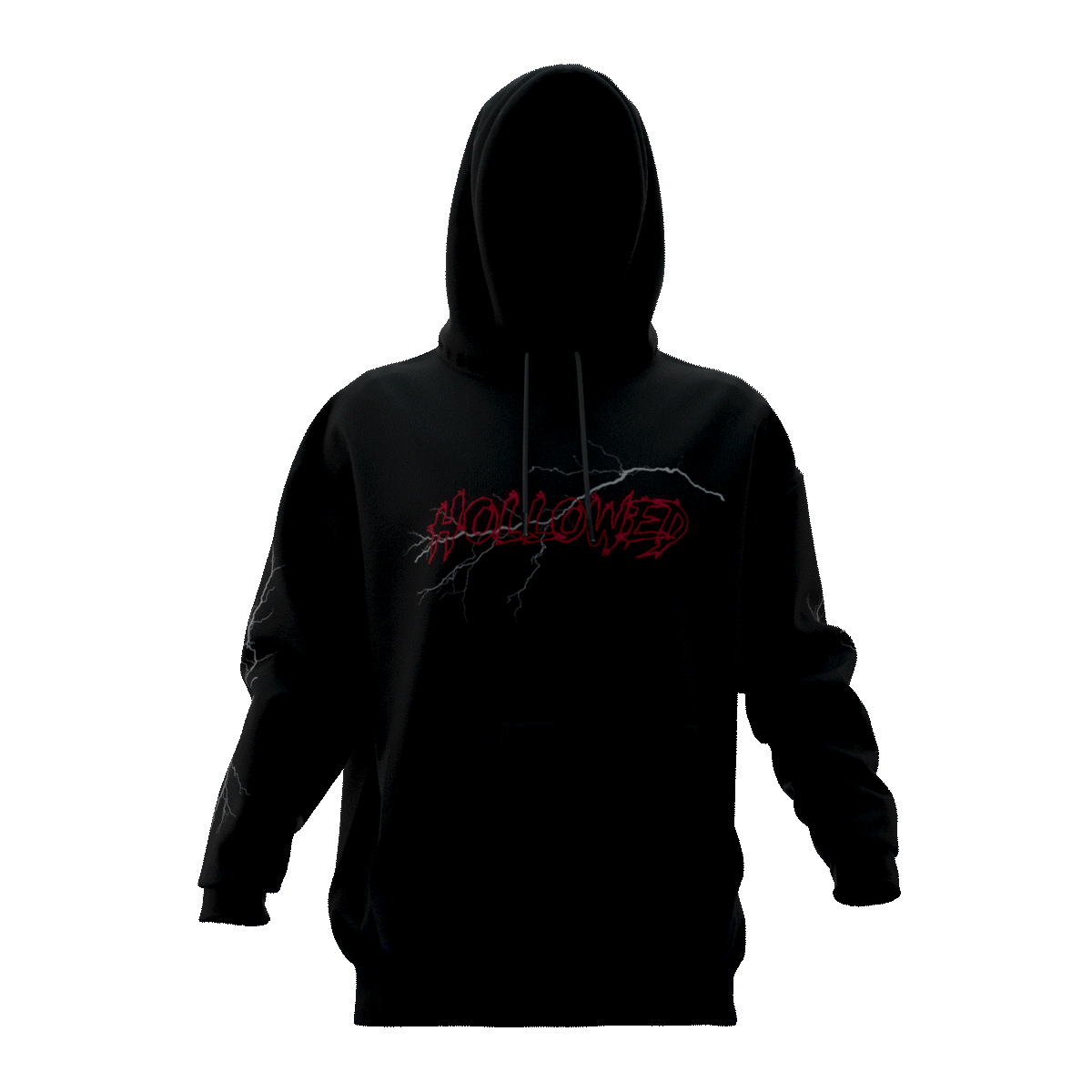 Stranger x Hollowed By Yesterday Heavyweight Hoodie